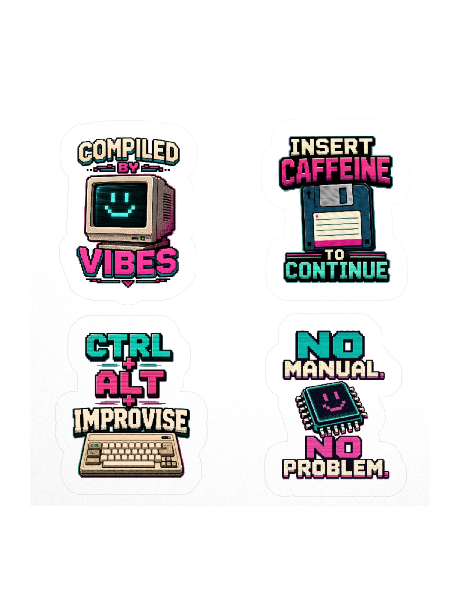 Compiled Chaos Sticker Pack product image (1)