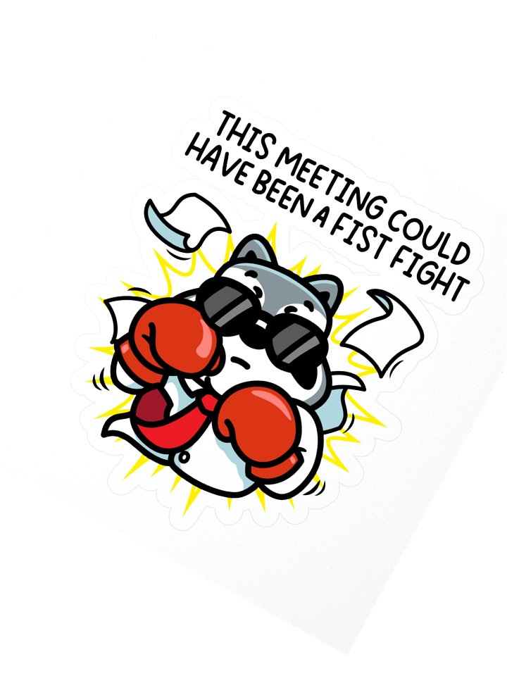 Fist Fight Sticker product image (2)