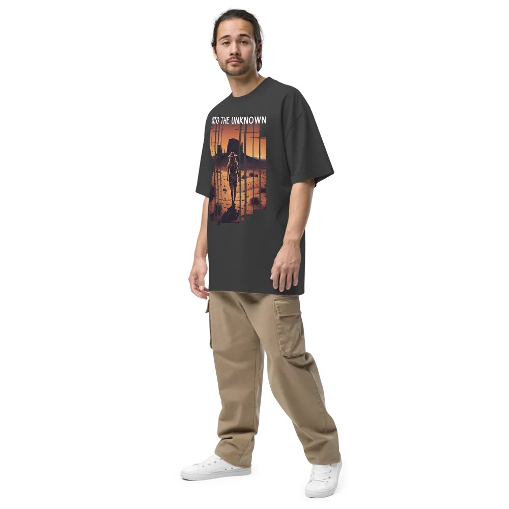 Into the unknown unisex faded tee product image (7)