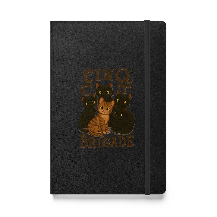 Cat brigade Hardcover Journal product image (1)