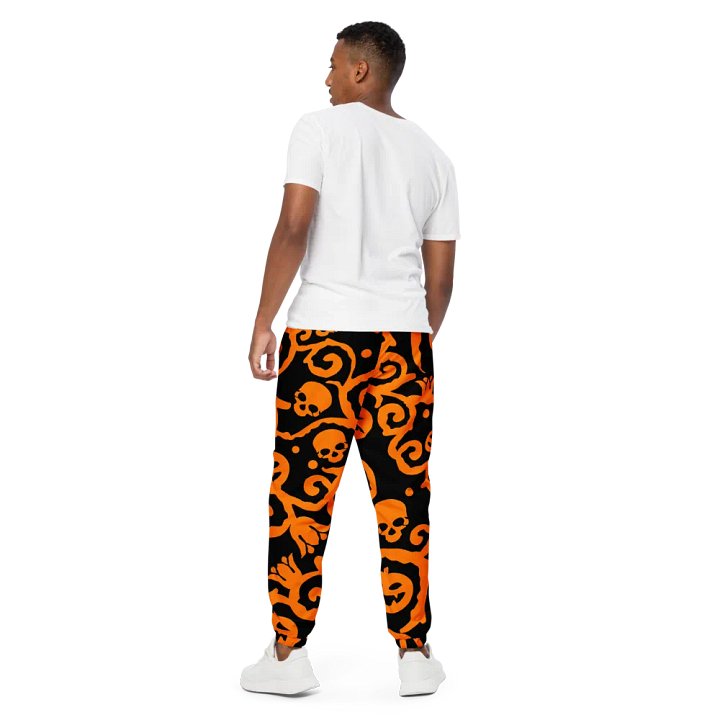 Scary Pumpkins Skull Unisex Track Pants product image (1)