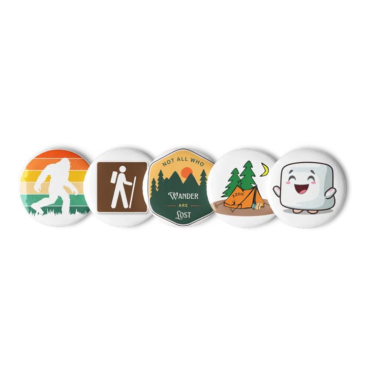 Hike & Camp Pin Set product image (1)