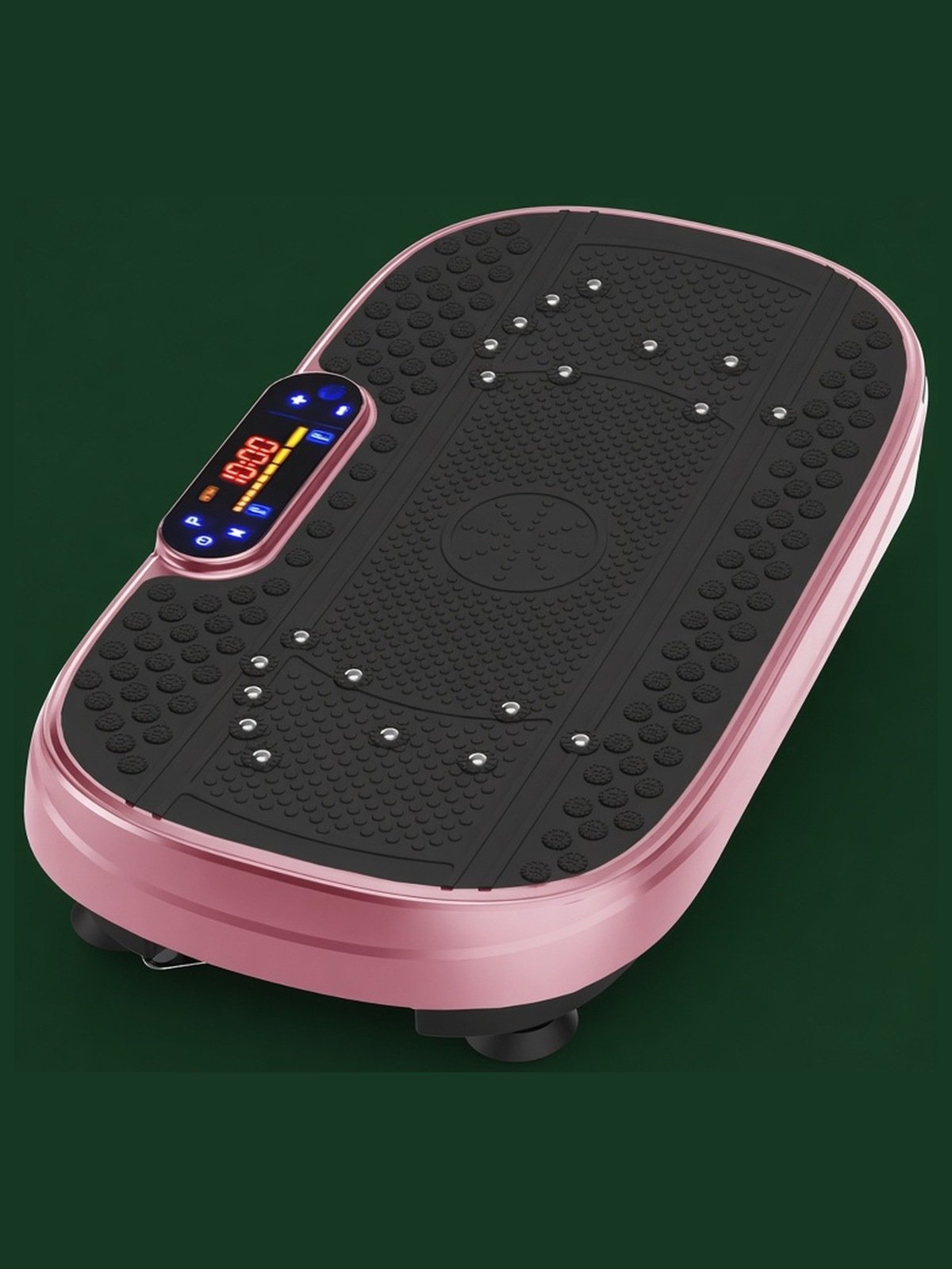 Rose Pink Vibration Plate Fitness Platform with Remote & Resistance Bands product image (1)