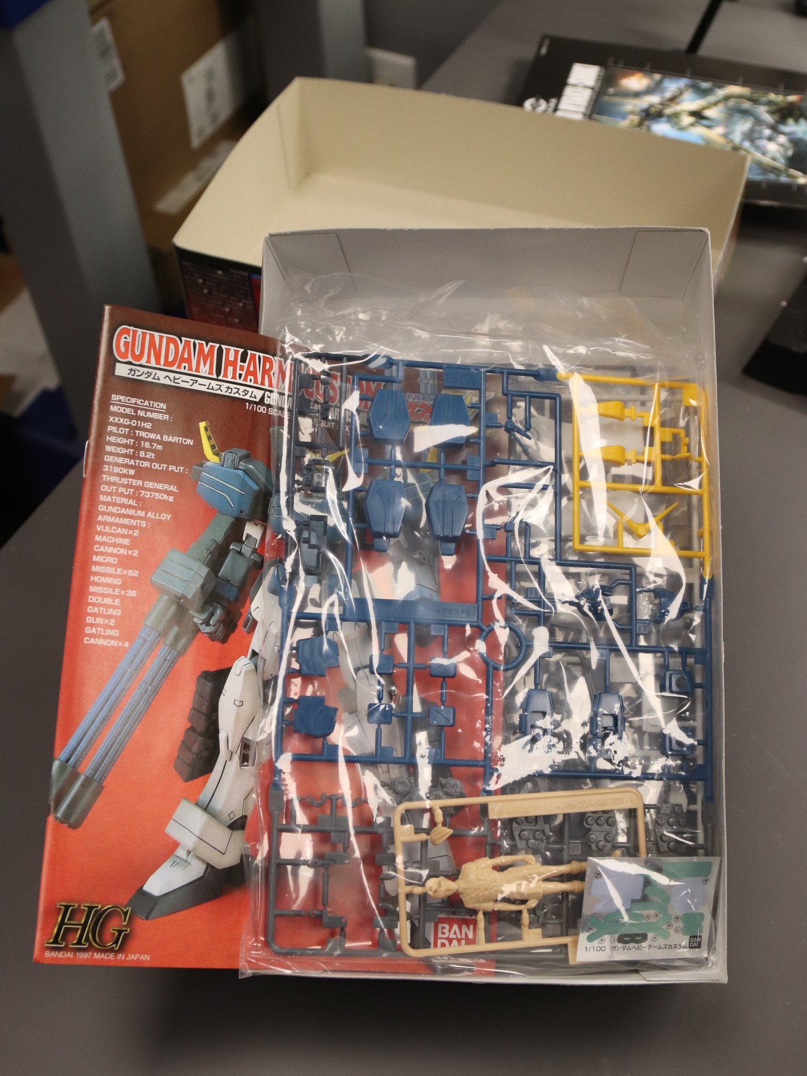 Bandai HG 1/100 Heavyarms Custom product image (2)