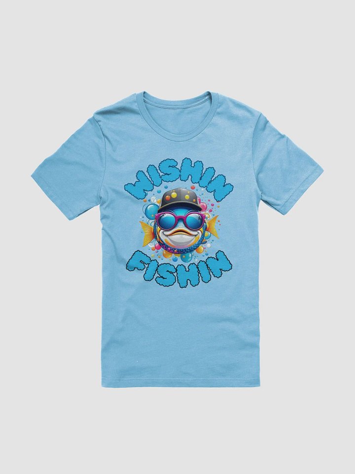 Wishin Fishin Cartoon Fish T-Shirt product image (1)