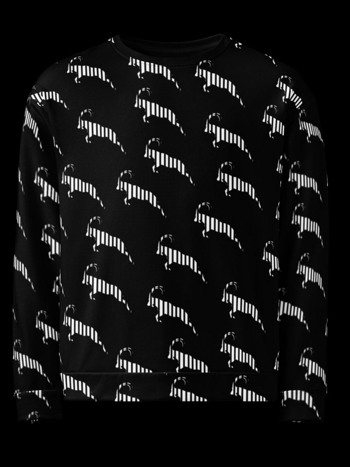 Men’s Goated Sportswear Club Patterned Crew-Neck Sweatshirt product image (1)