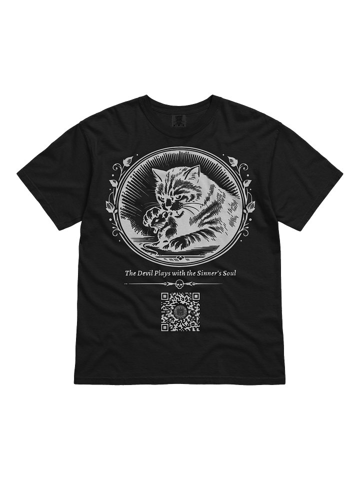 Cat and Mouse (White on Black/Color) product image (1)