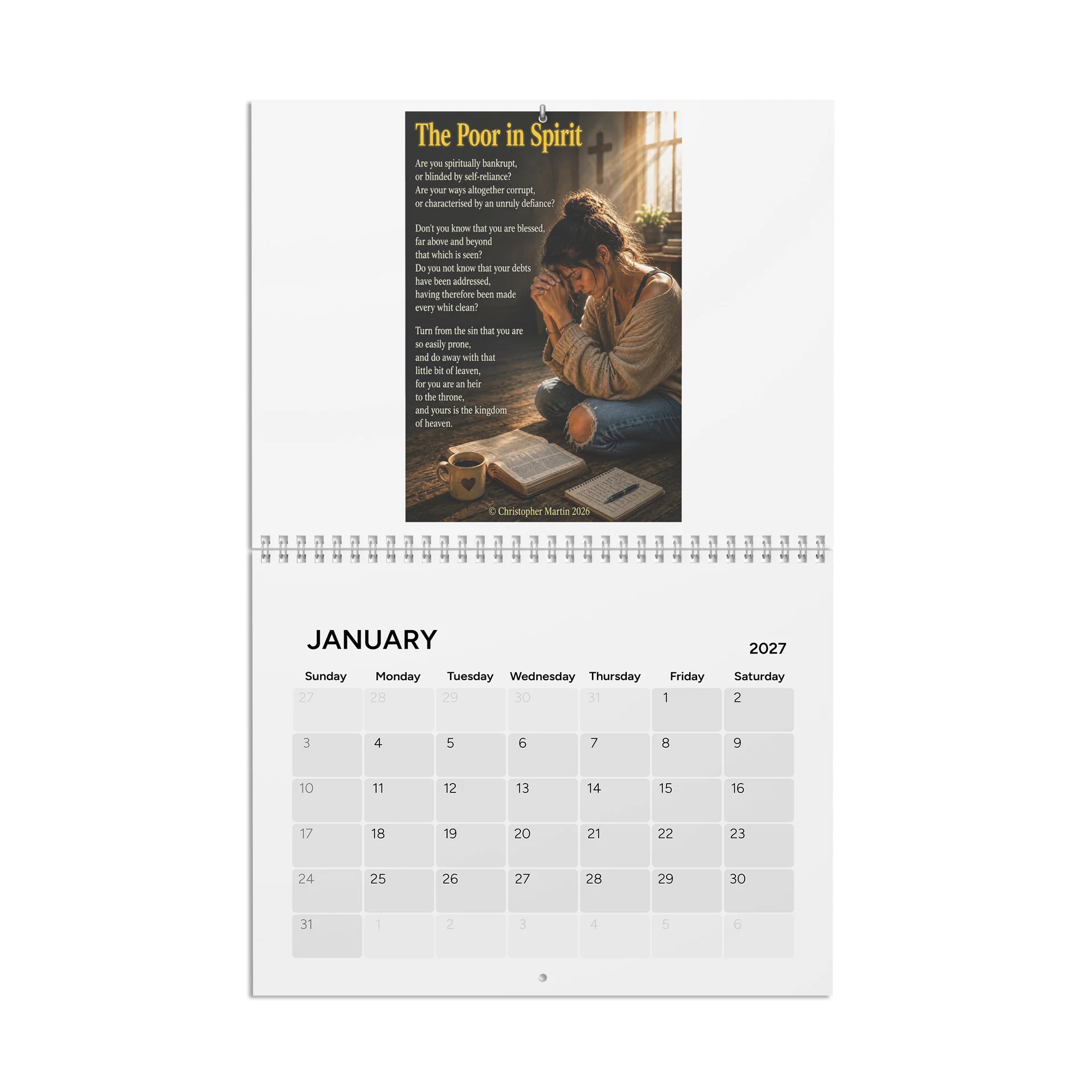 Calendar 2027 - The Beatitudes! product image (1)