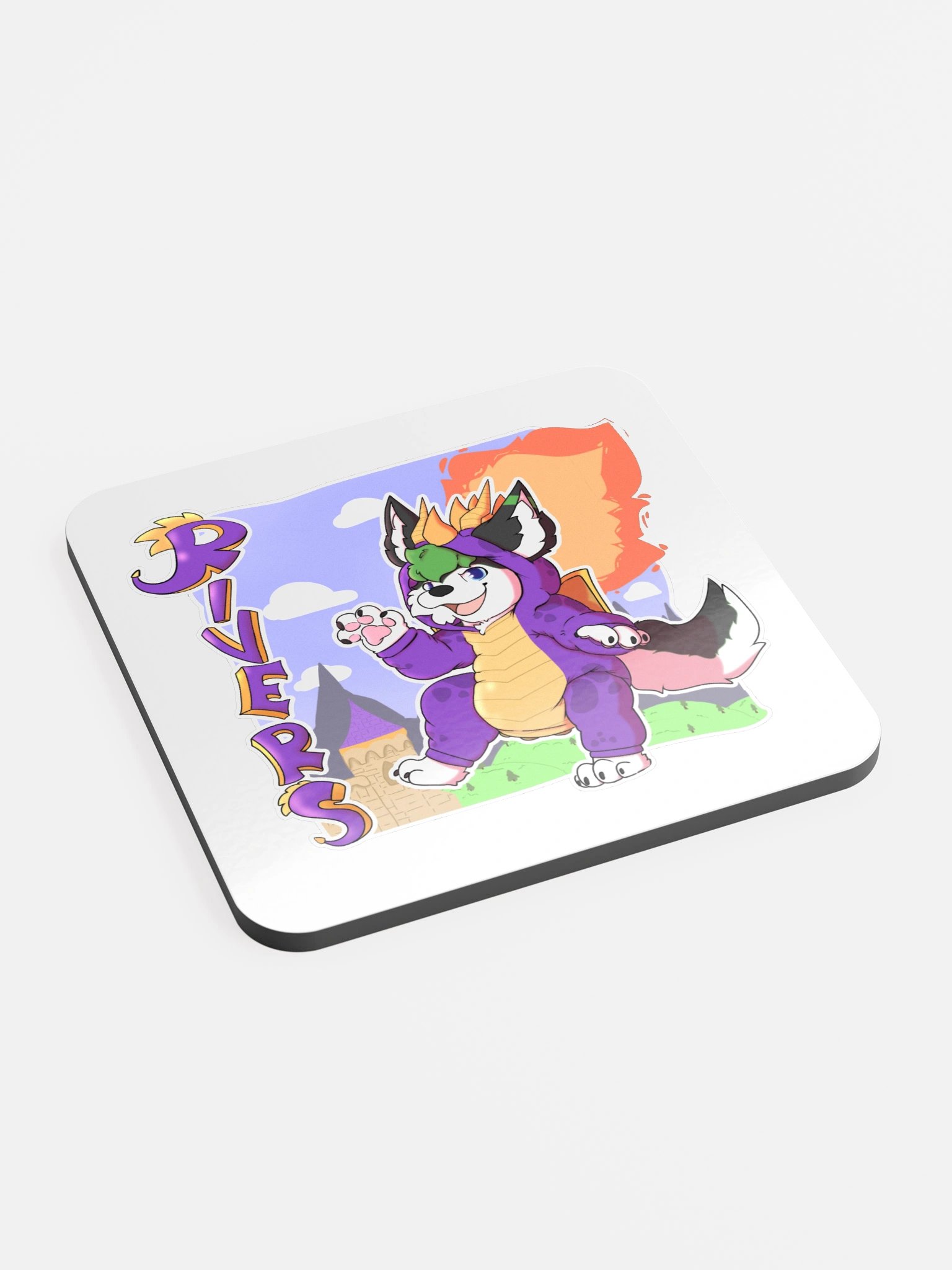 Puppy Spyro coaster product image (2)