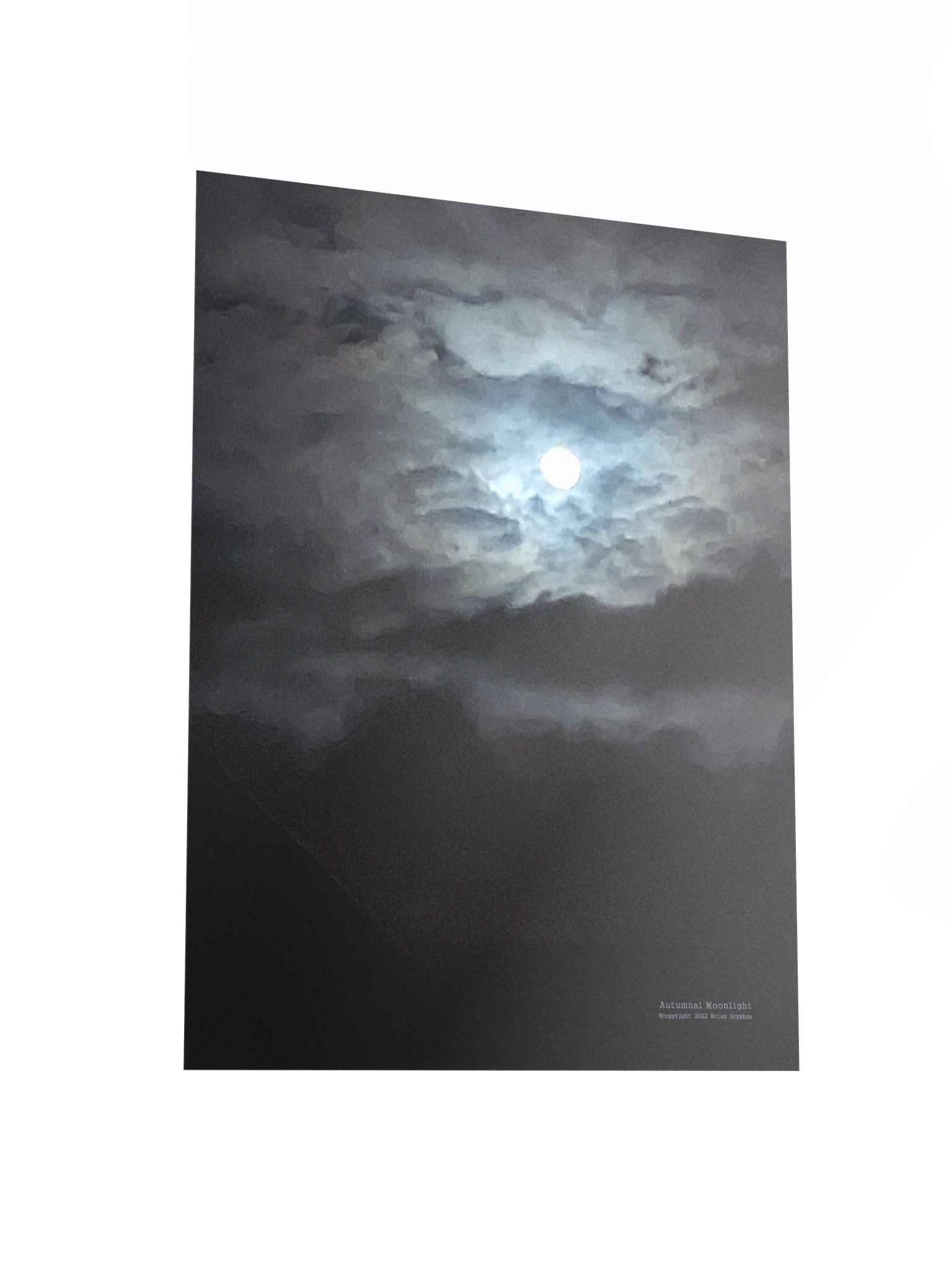Autumnal Moonlight Poster product image (3)