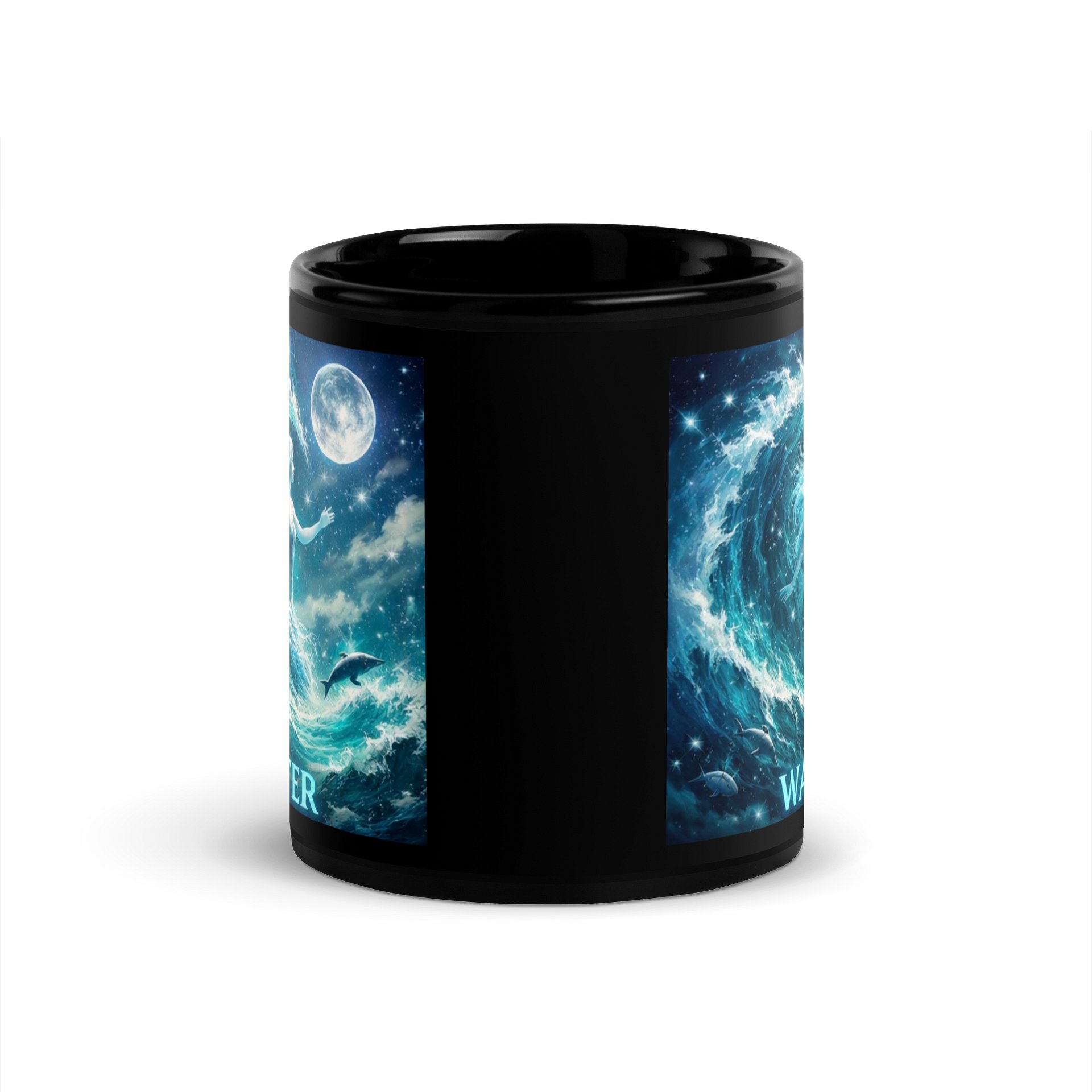 Ethereal Water Element- Black Mug product image (4)