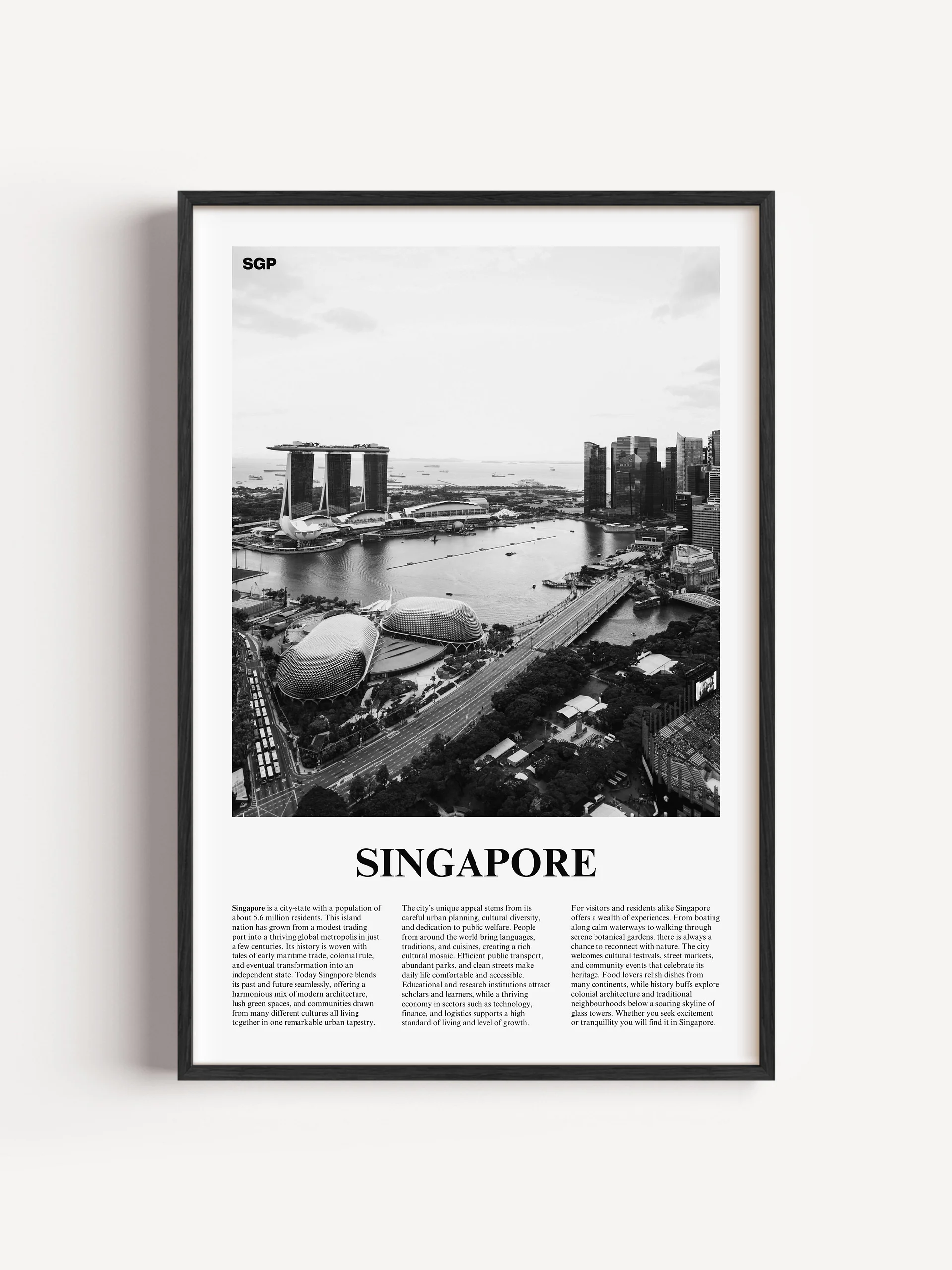 Singapore 01 Newspaper Poster product image (1)