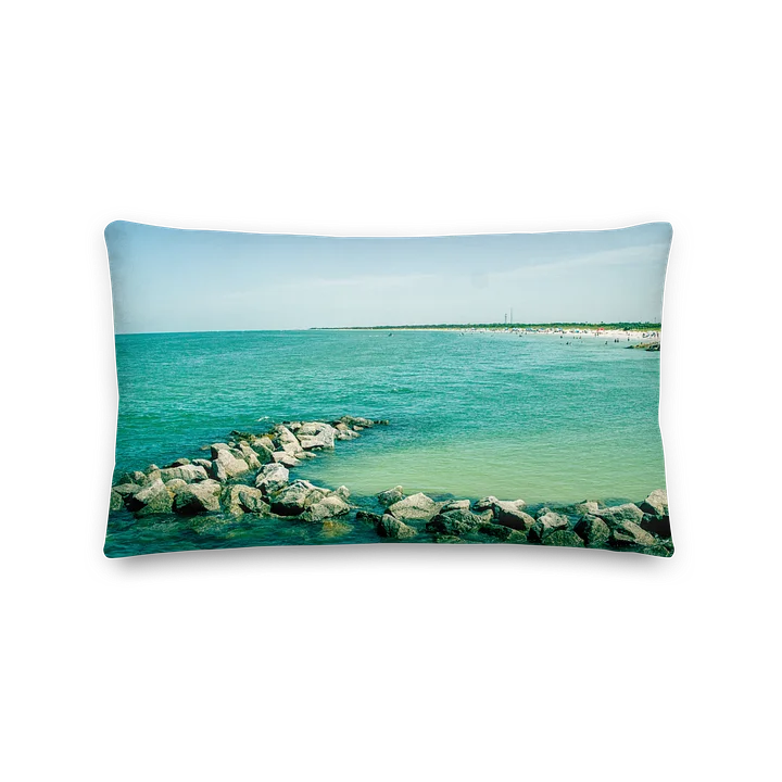 Jetty at Fort De Soto Pillow product image (2)