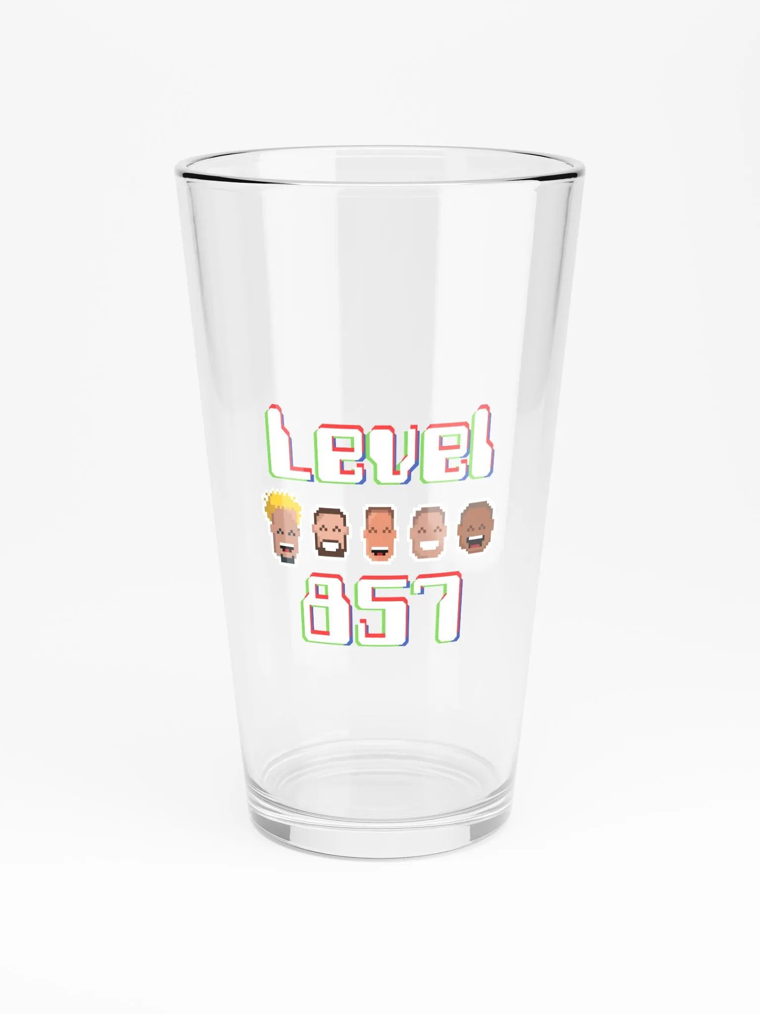 Level 857's Official Beer Pint product image (3)