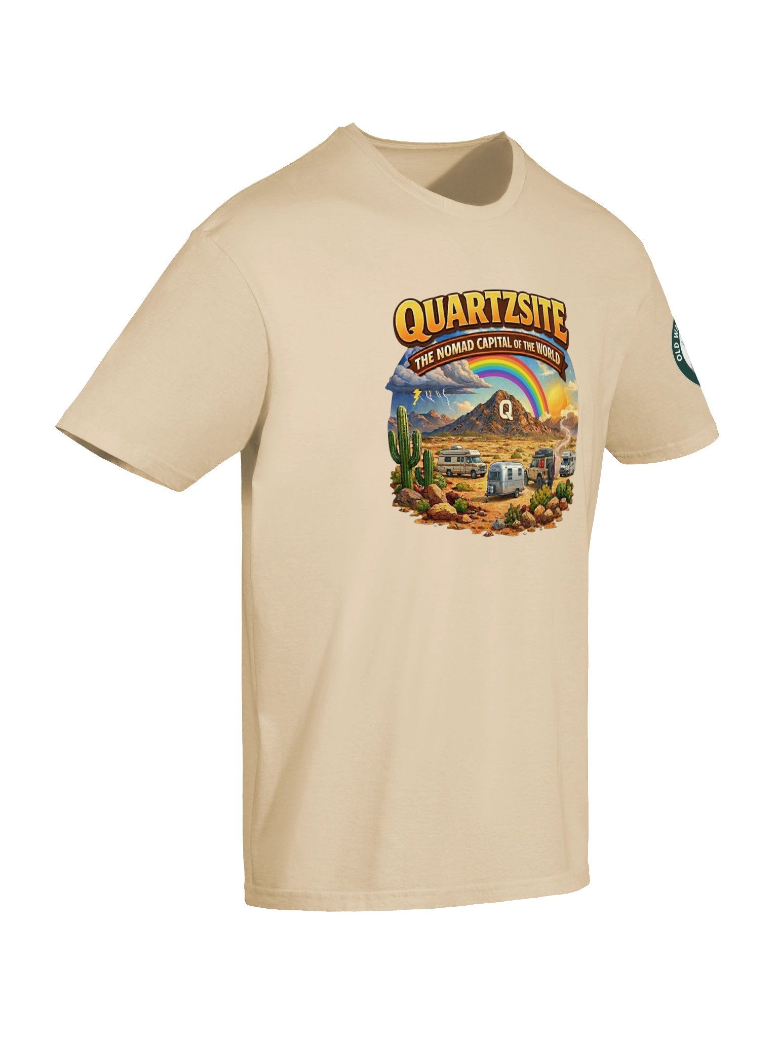 Quartzsite Nomad Capital Unisex Tee product image (12)