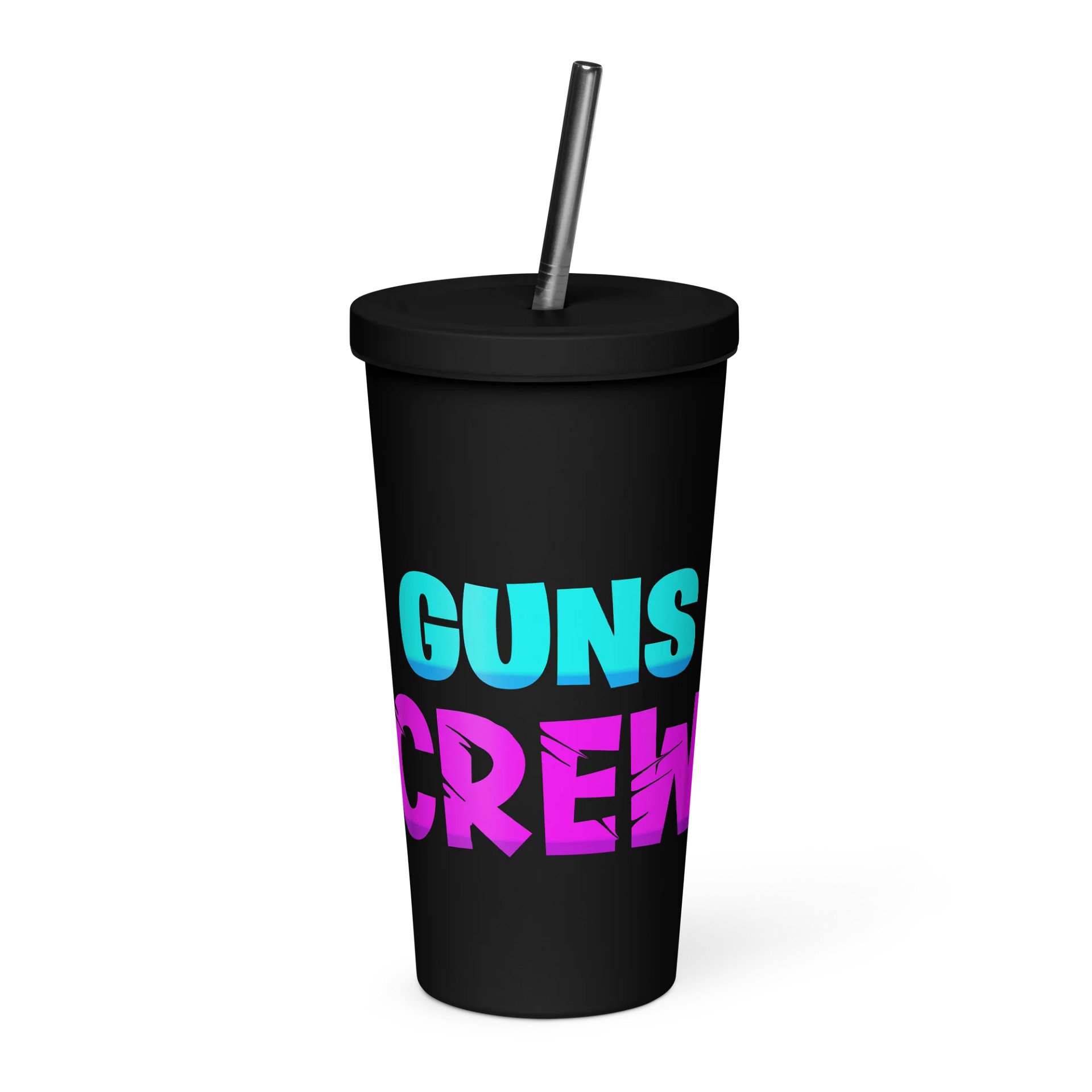 GunsCrew Insulated Tumbler with a Straw product image (1)