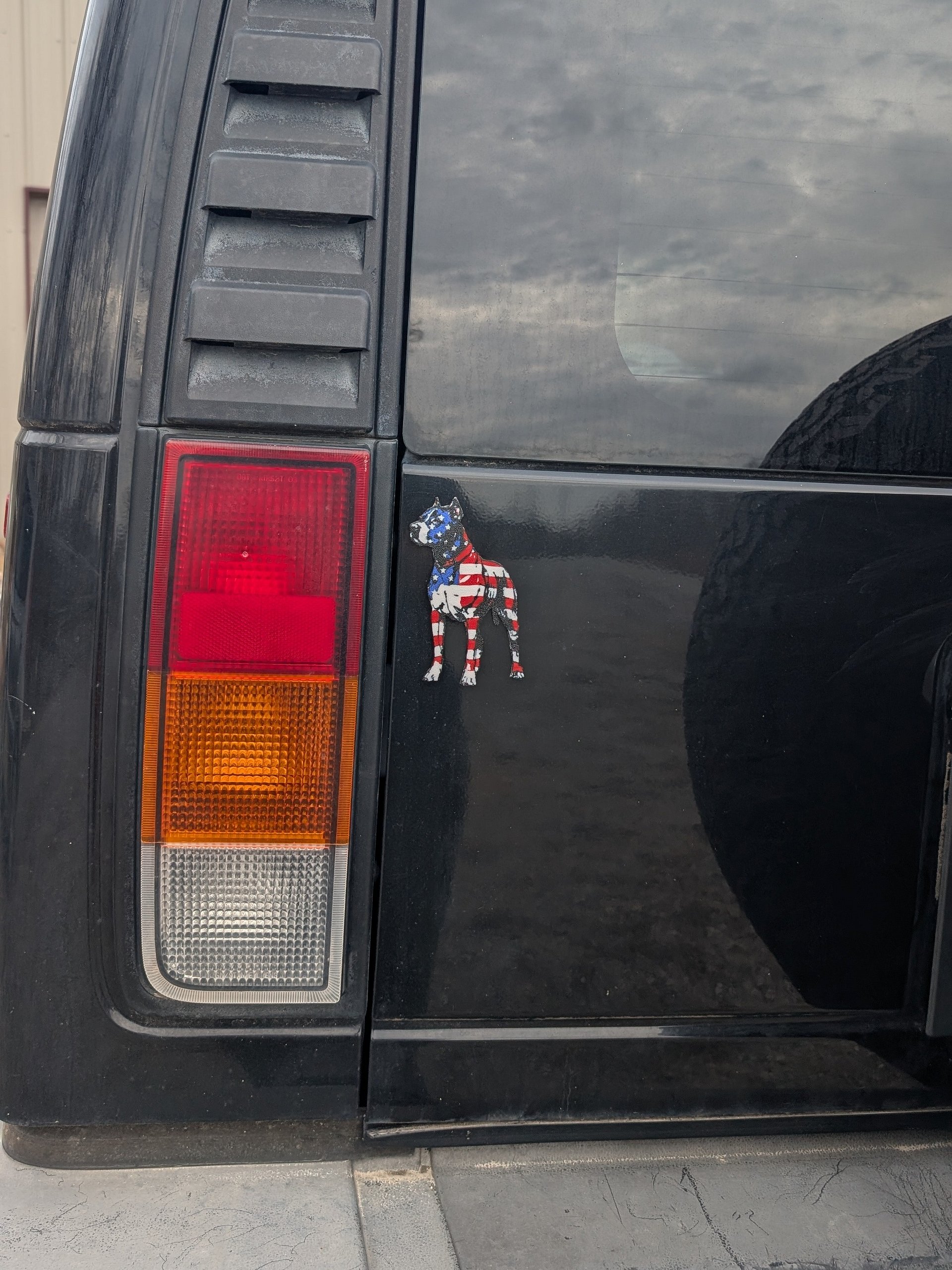 Patriotic American Pit Bull Terrier Magnet product image (7)