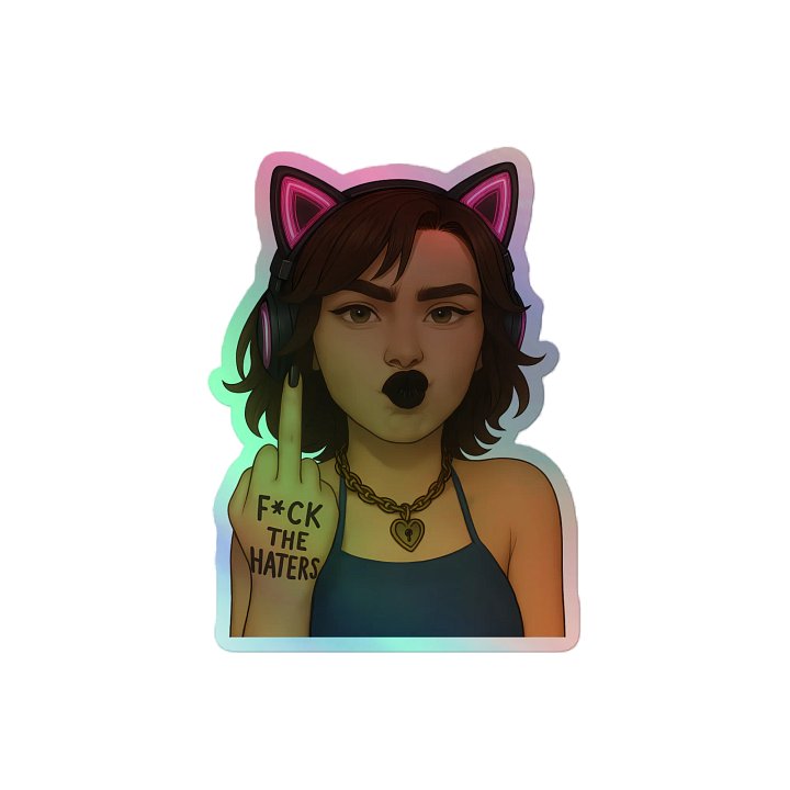 F the Haters Sticker product image (2)