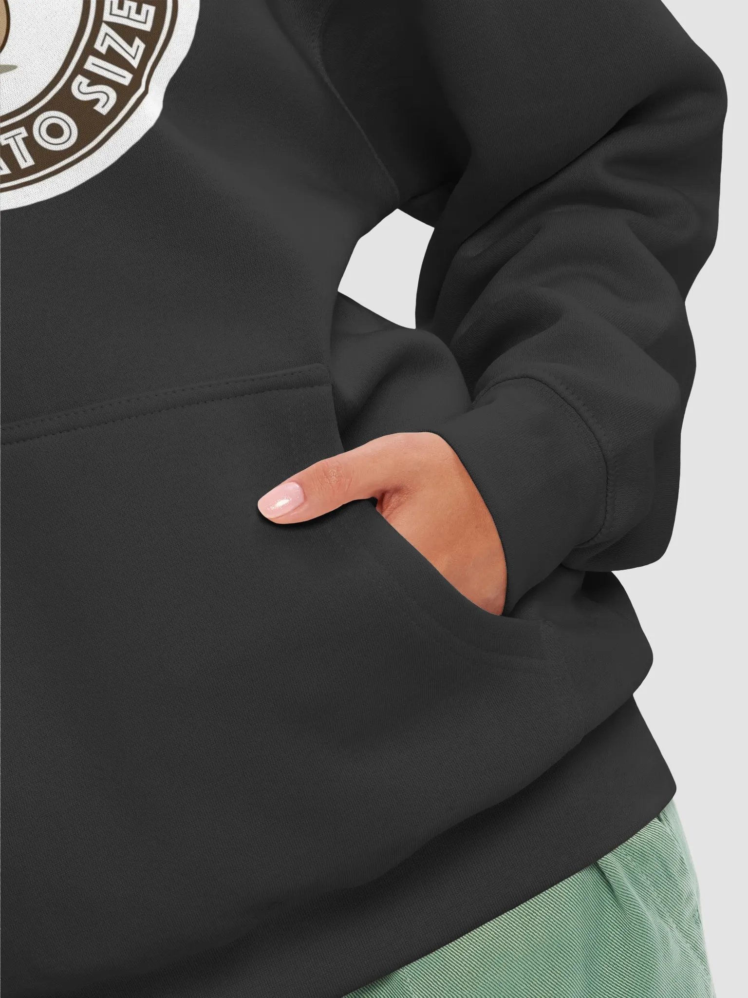 Potato Size Emblem Hoodie product image (58)