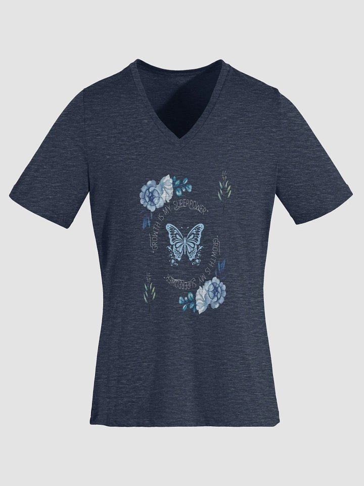 My Growth Is My Superpower V-Neck Tee product image (5)