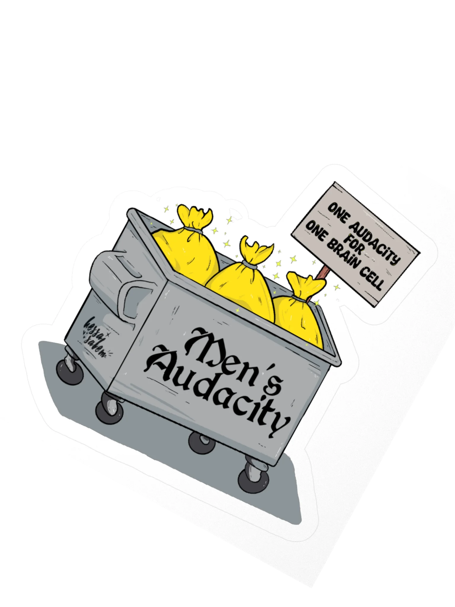 Audacity for Sale // Sticker product image (4)