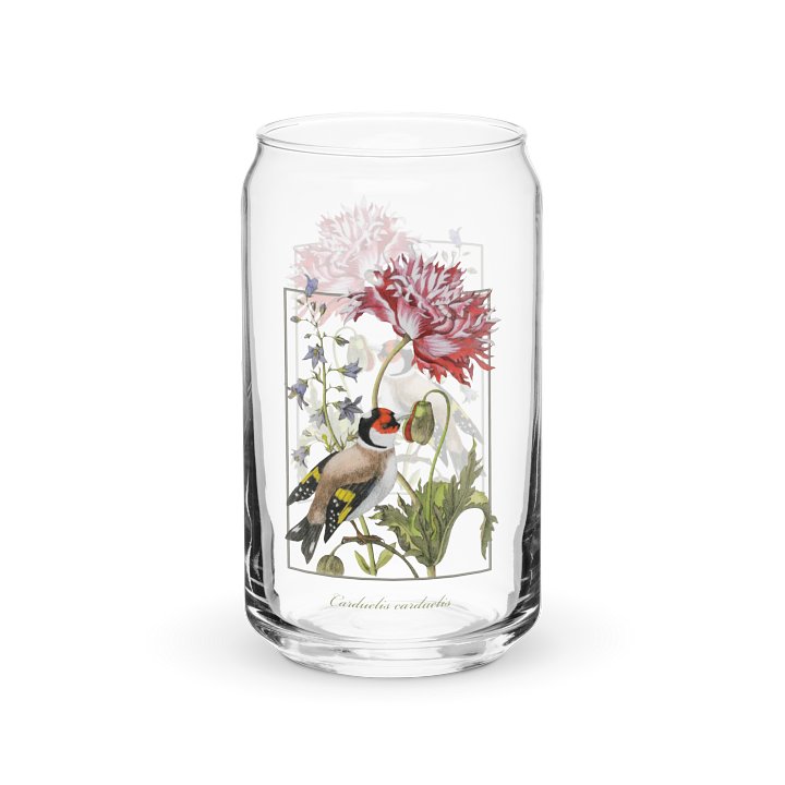 European Goldfinch (Carduelis carduelis) Glass product image (1)
