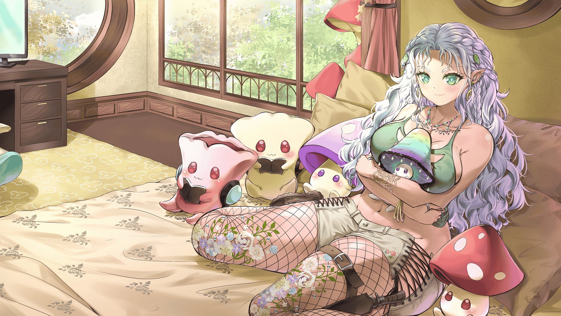 Limited Edition Morning With Mushies Metal Print (only 5) product image (1)