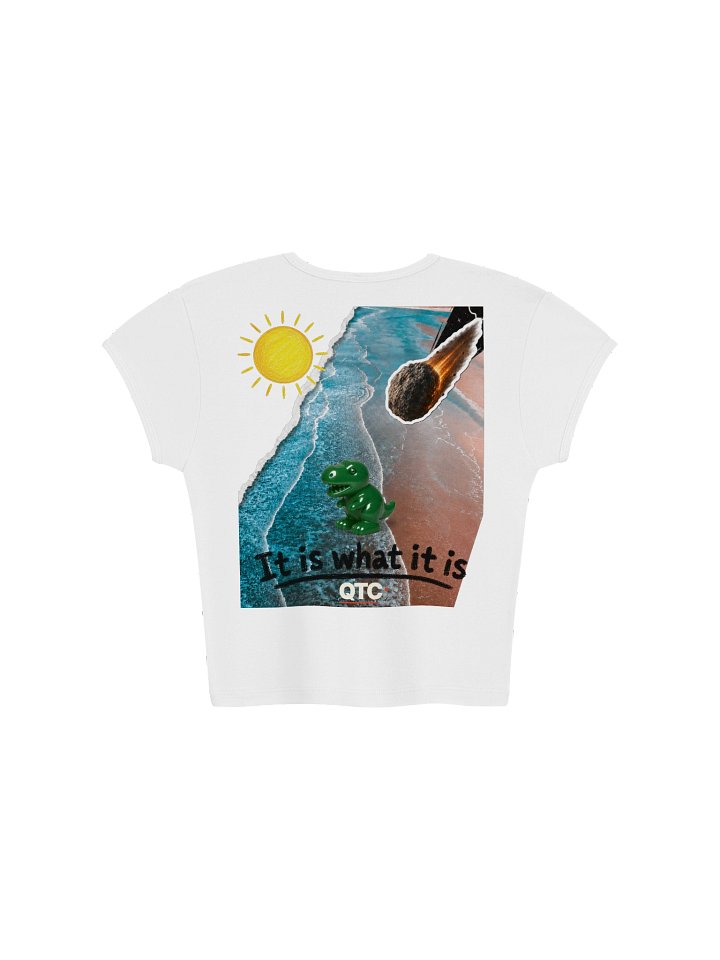 What It Is | Baby Tee Crop | QTC product image (14)