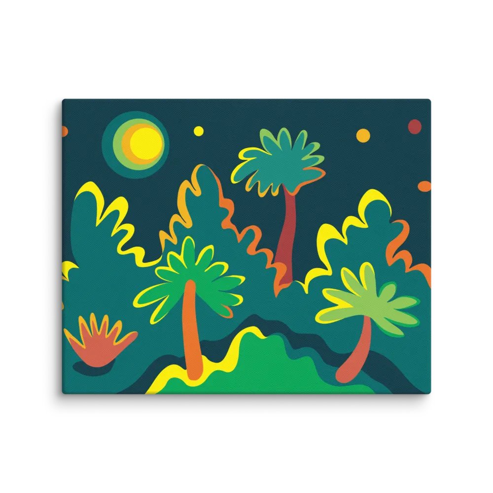 Tropical Canvas Delight - Abstract Landscape No. 1 product image (16)
