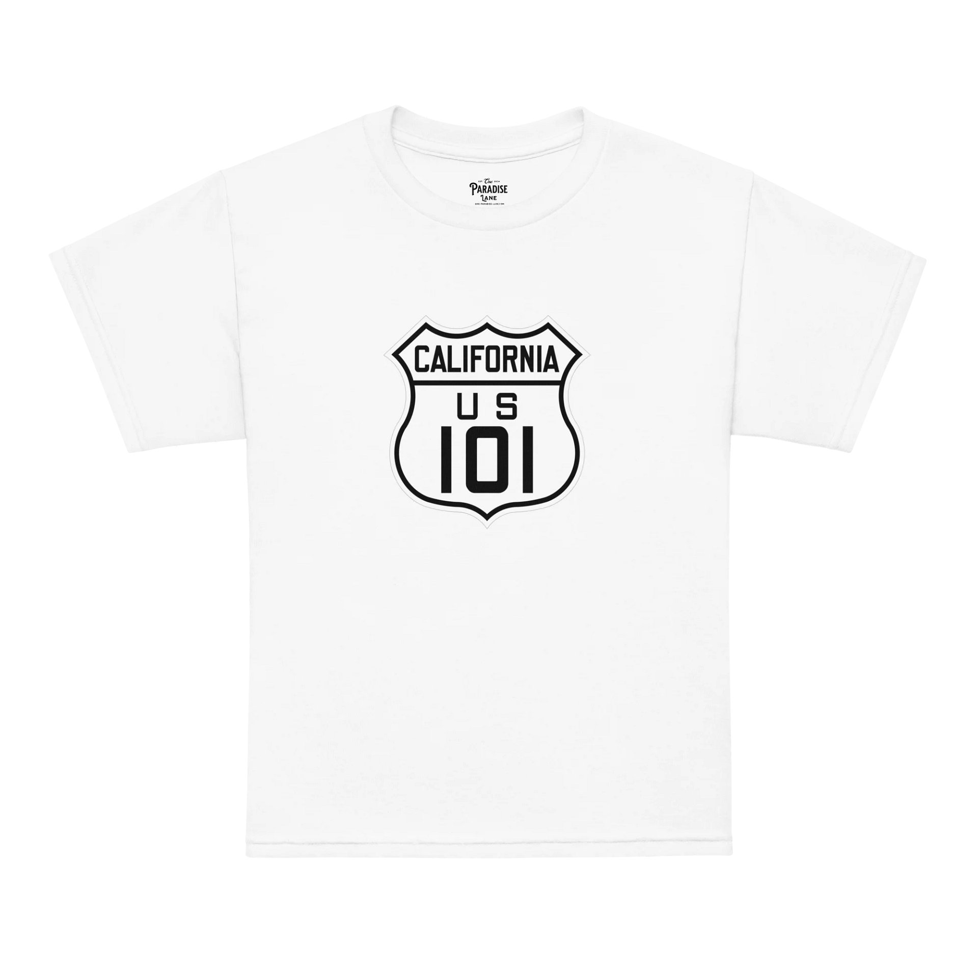 California US 101 Kids' T-Shirt | Youth Moisture-Wicking Tee product image (28)