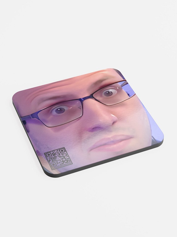 Sniff Glossed Cork Coaster product image (2)