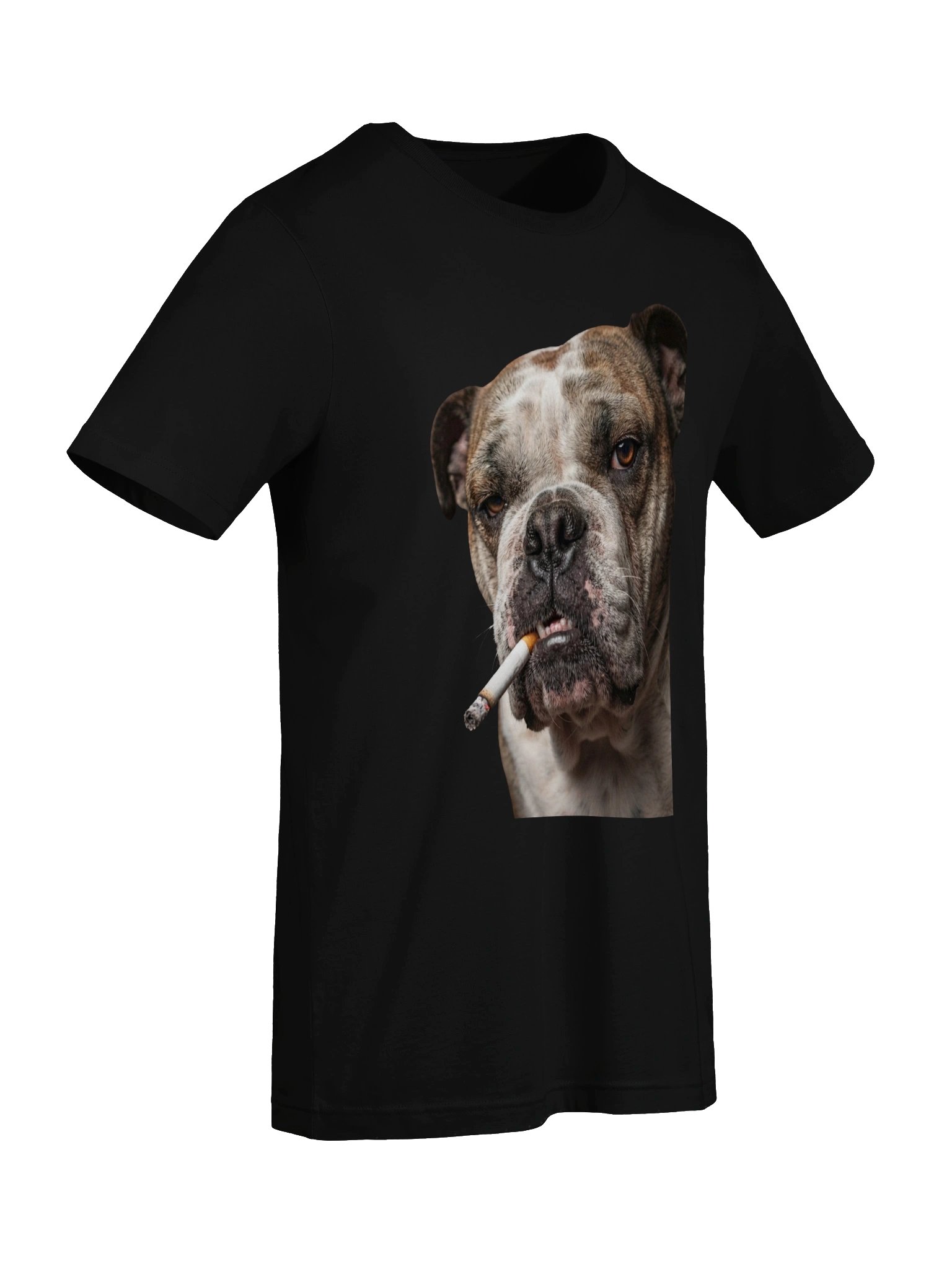 Funny Bulldog Smoking T-Shirt product image (67)