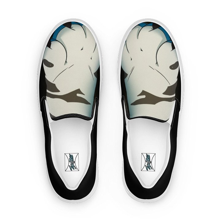 Tiger2Paws Men's Slip-On Canvas Shoes - Black product image (1)