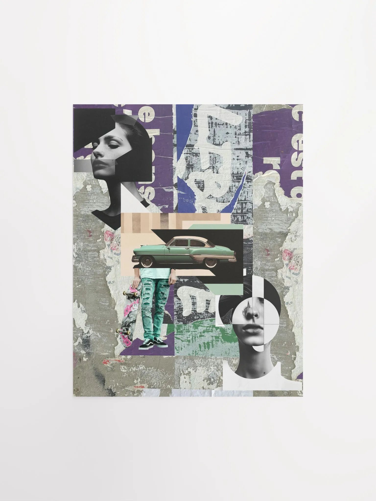 Rough Collage Print/Poster product image (2)