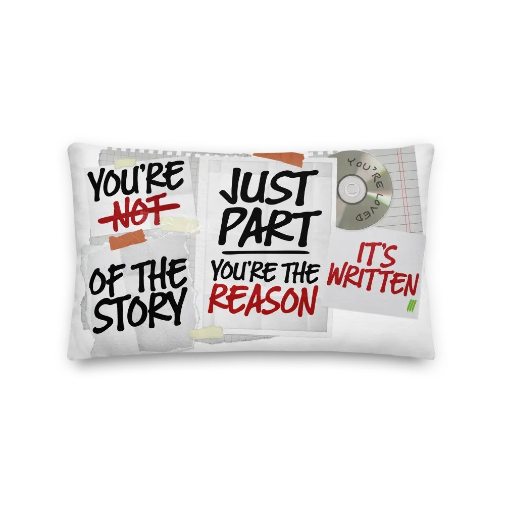 You're THE Reason Pillow product image (1)