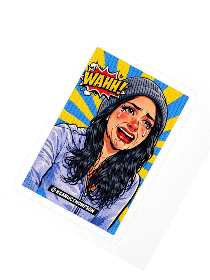 Crying Kiki Sticker product image (2)