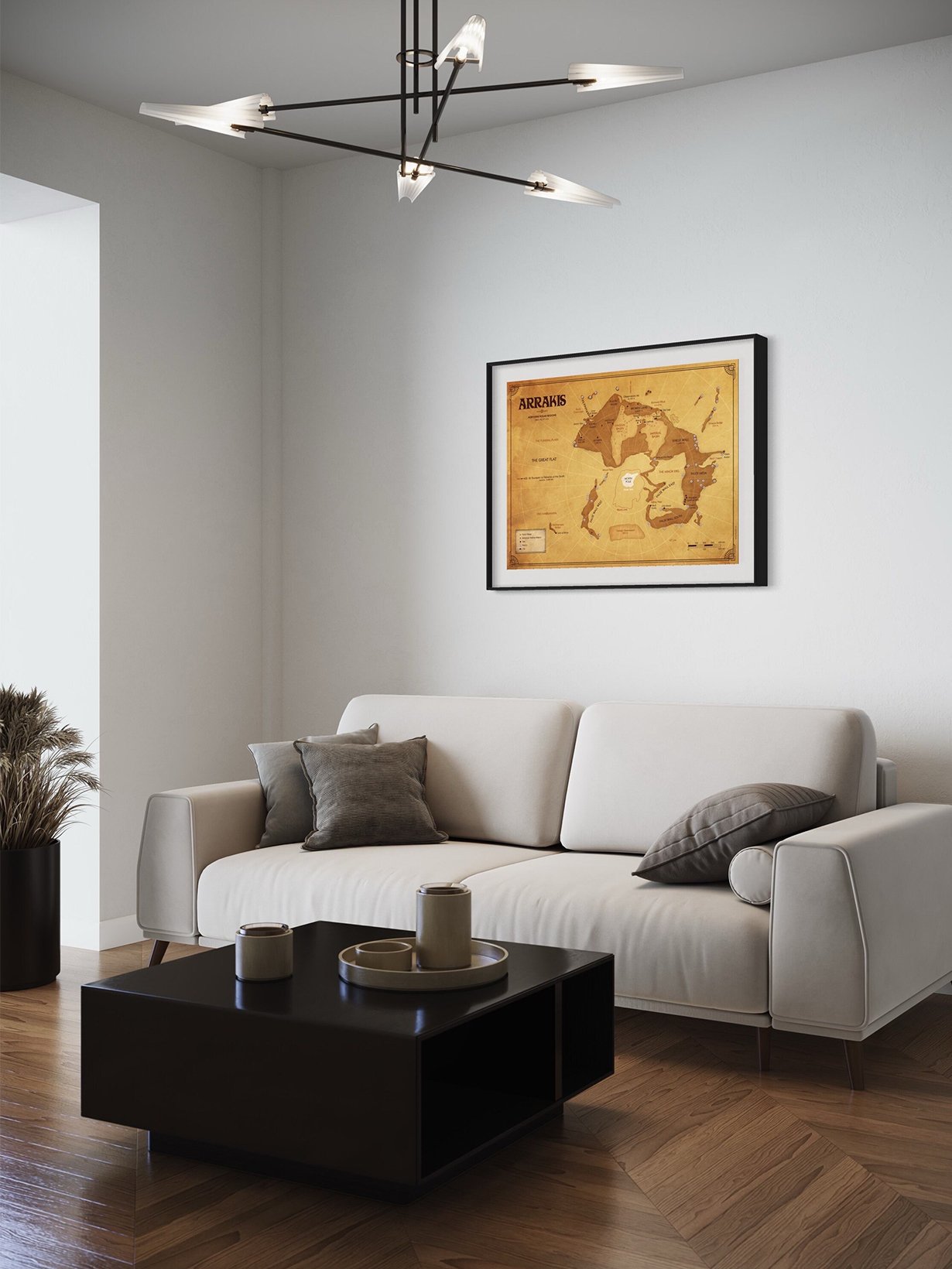 Arrakis map - Art print product image (3)