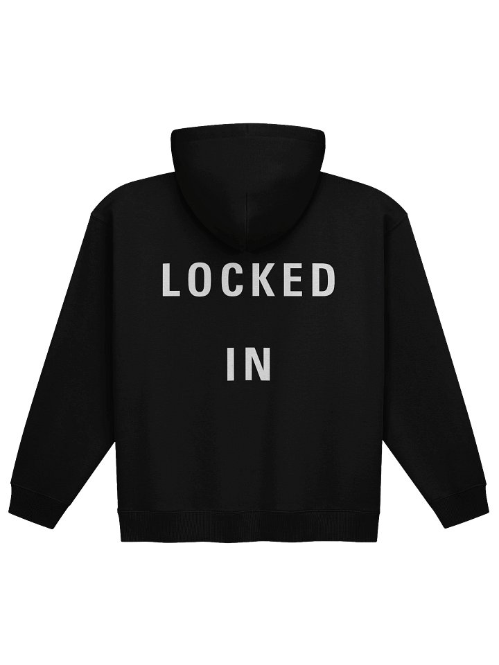 Locked In Hoodie - Black / Navy product image (1)