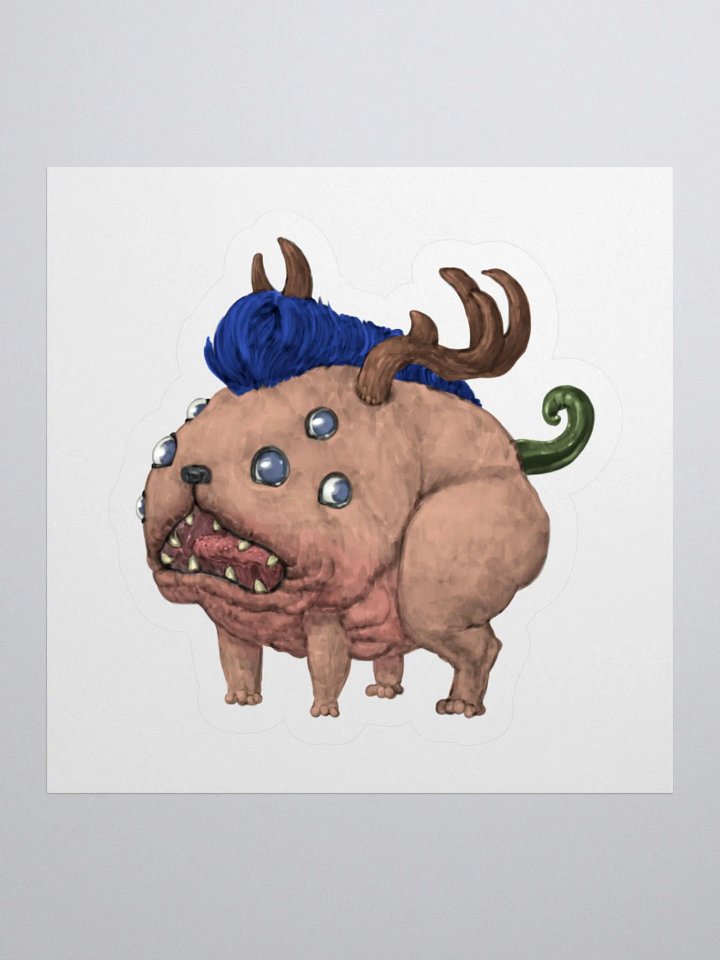 Bucky MeatBulldog Sticker product image (1)