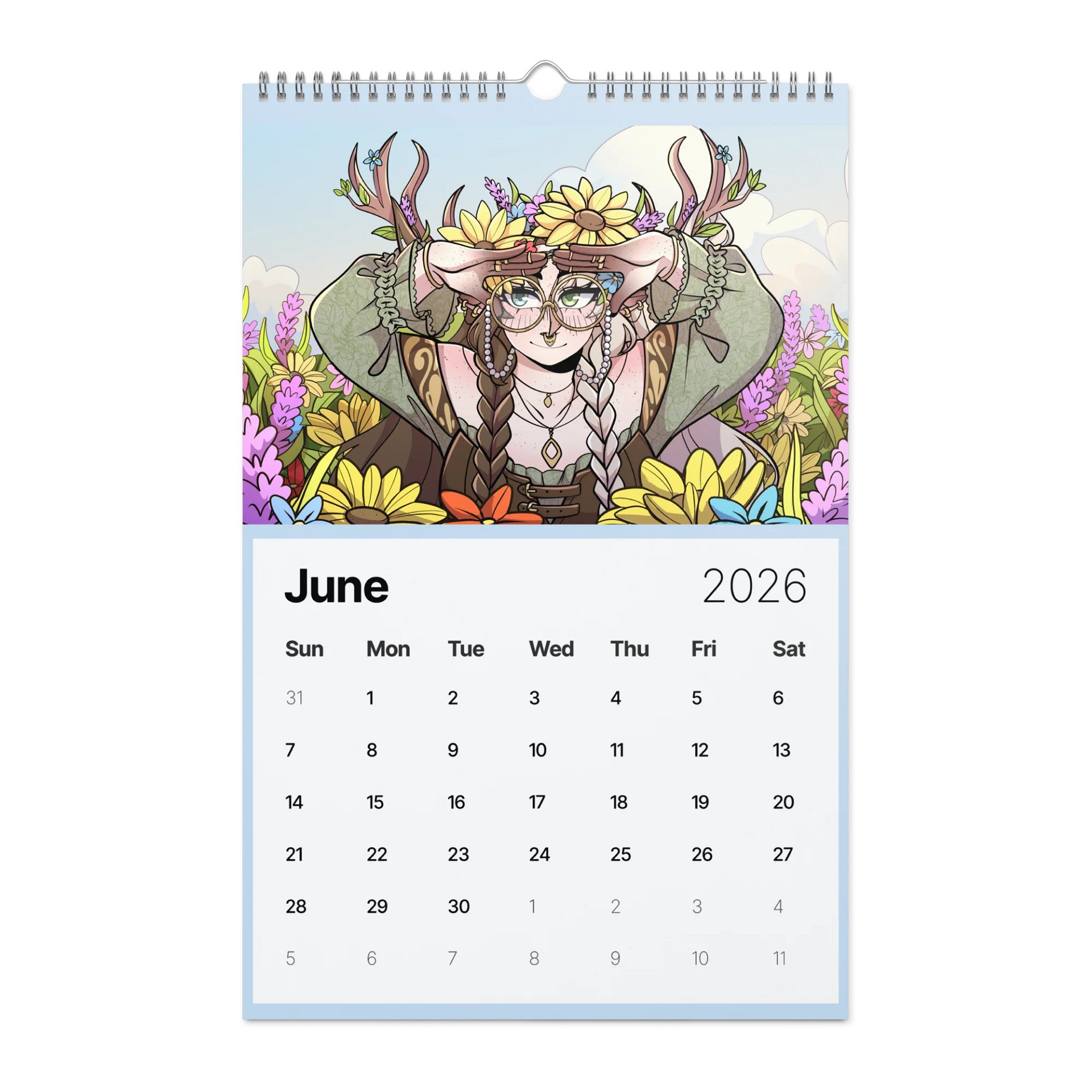 2026 IzzyFaery Calendar product image (6)