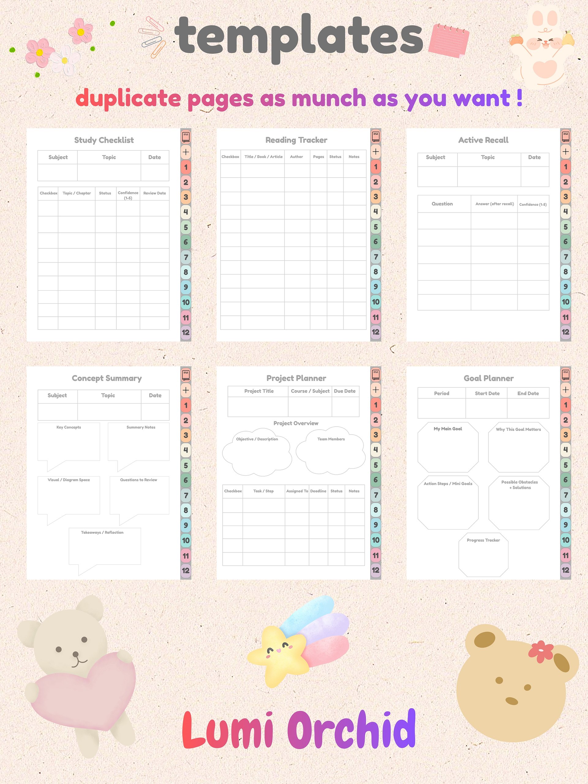 Digital Notebooks Bundle product image (5)