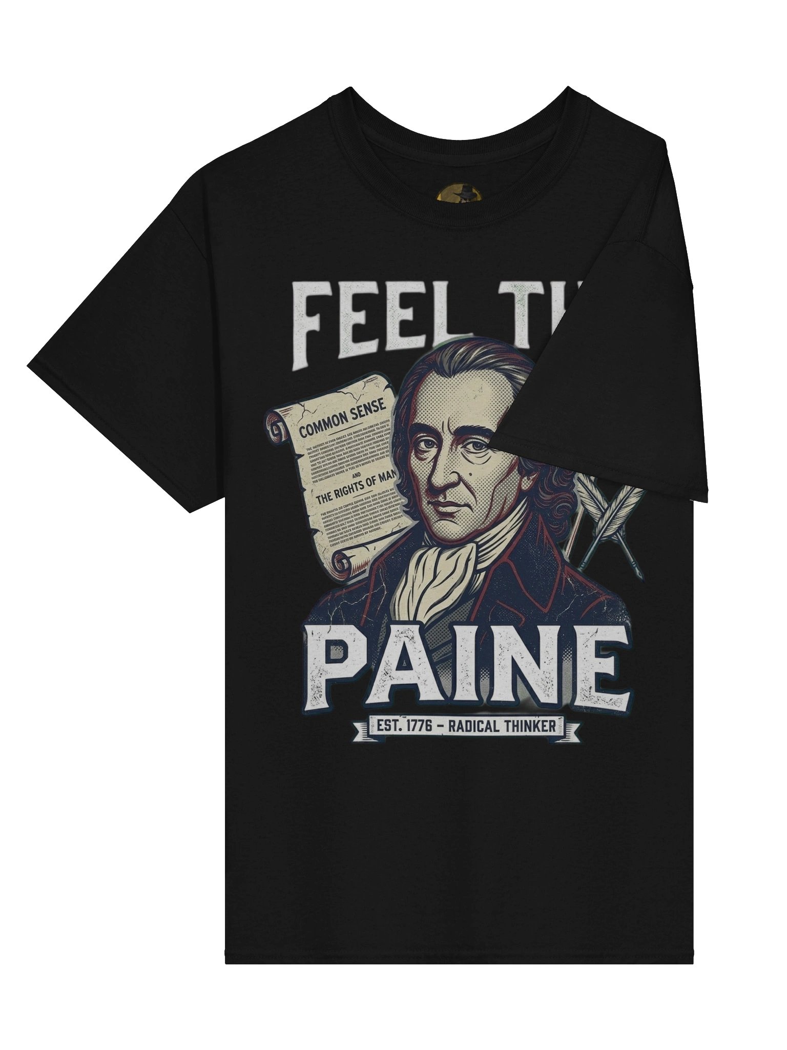 Thomas Paine "Feel the Paine" T-Shirt product image (3)