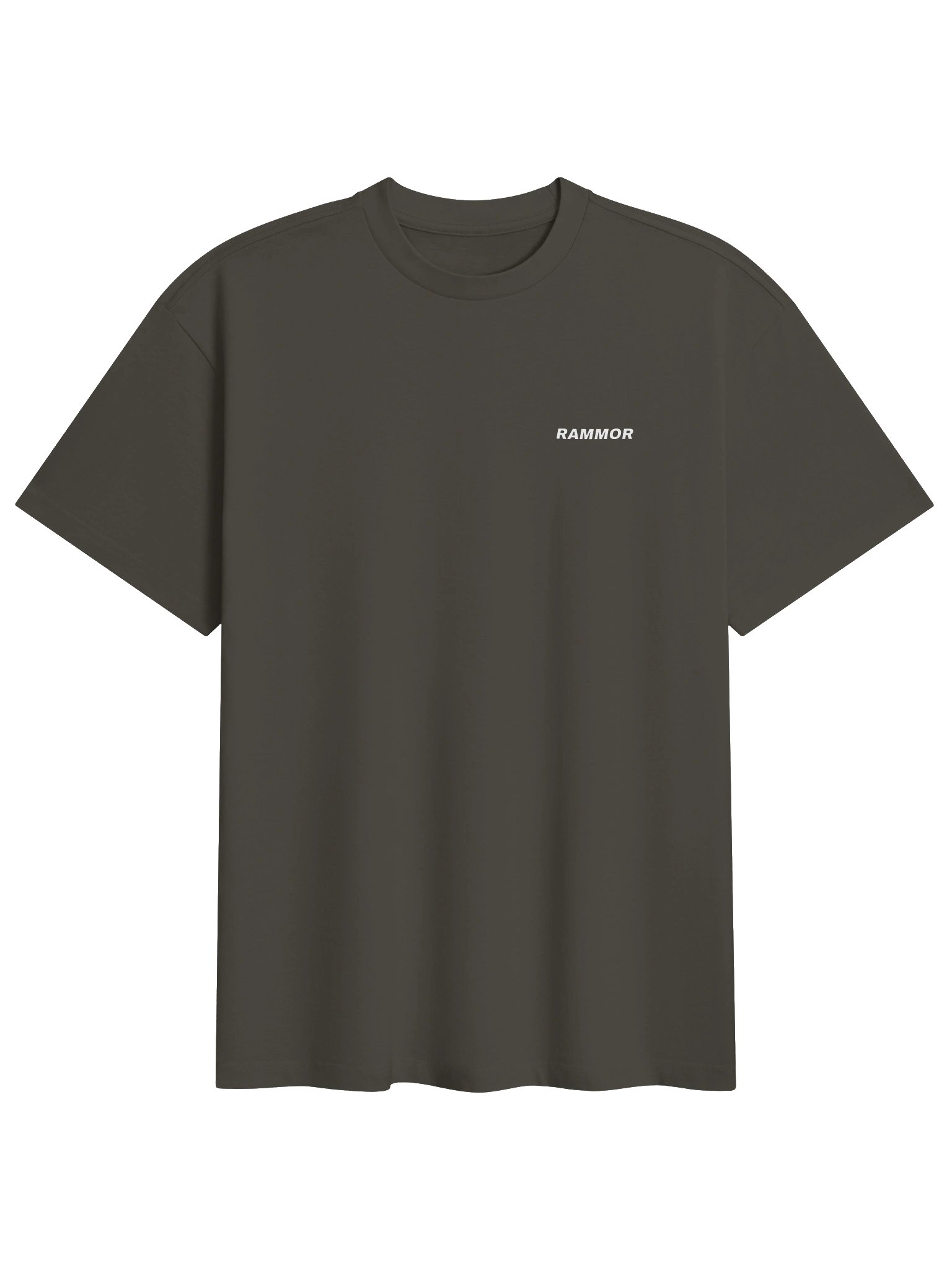 Palm Tree Swirl Oversized Tee Vintage Black / Black product image (2)