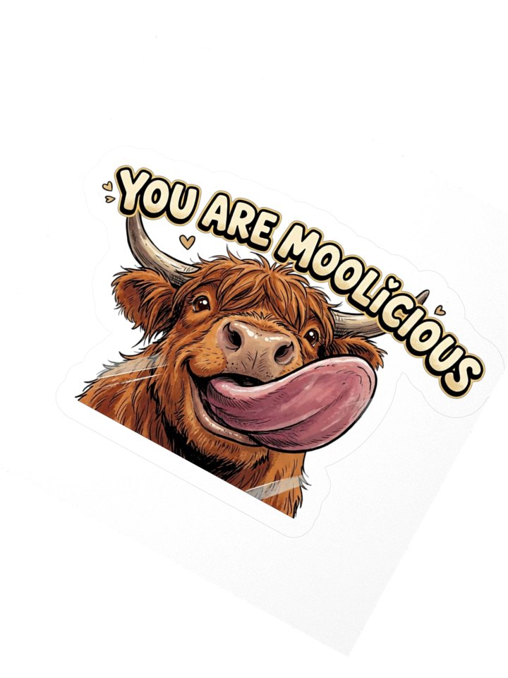 You Are Moolicious Cow Sticker product image (5)