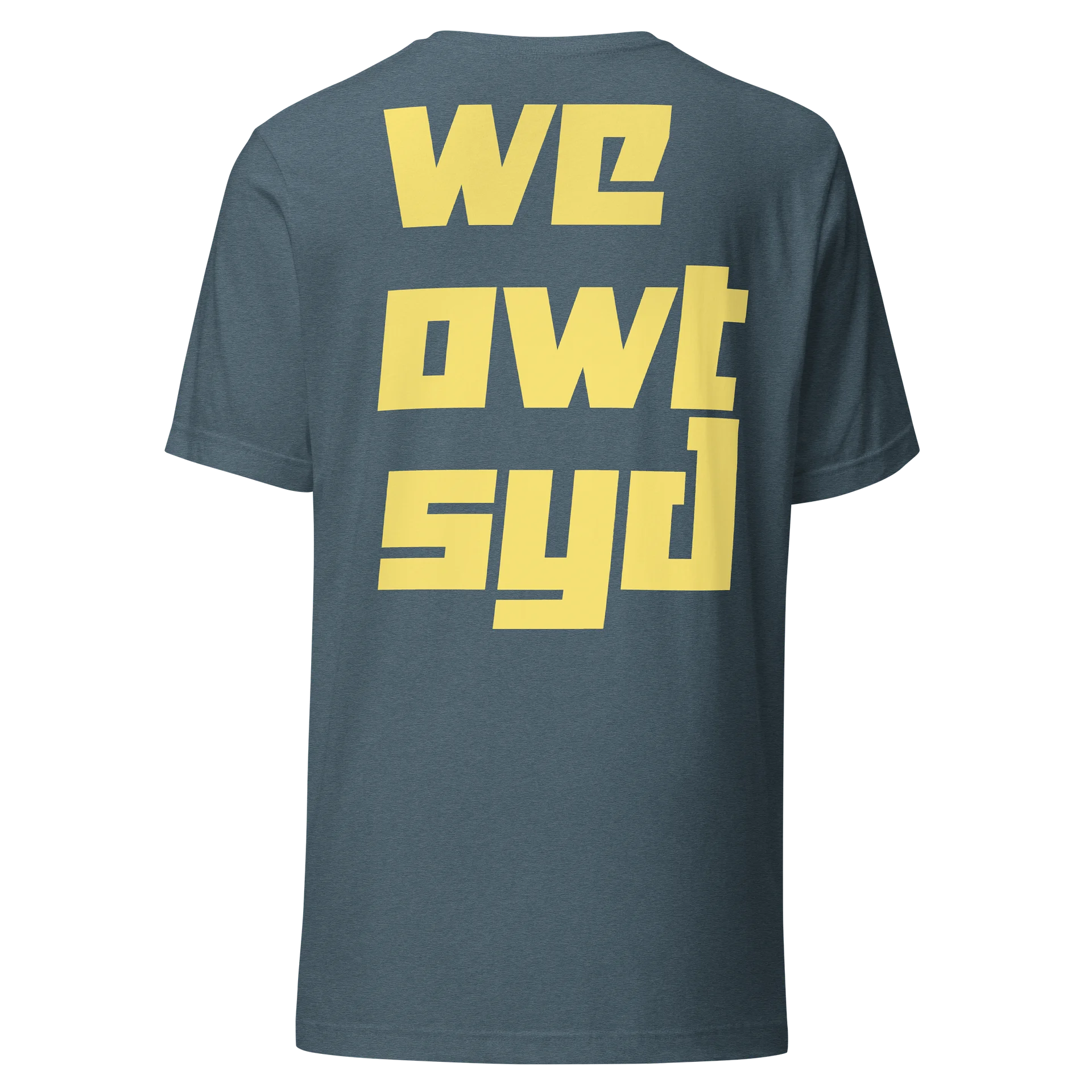 WeOwtsyd Gen 2 Premium T-Shirt - Grey / Yellow product image (4)