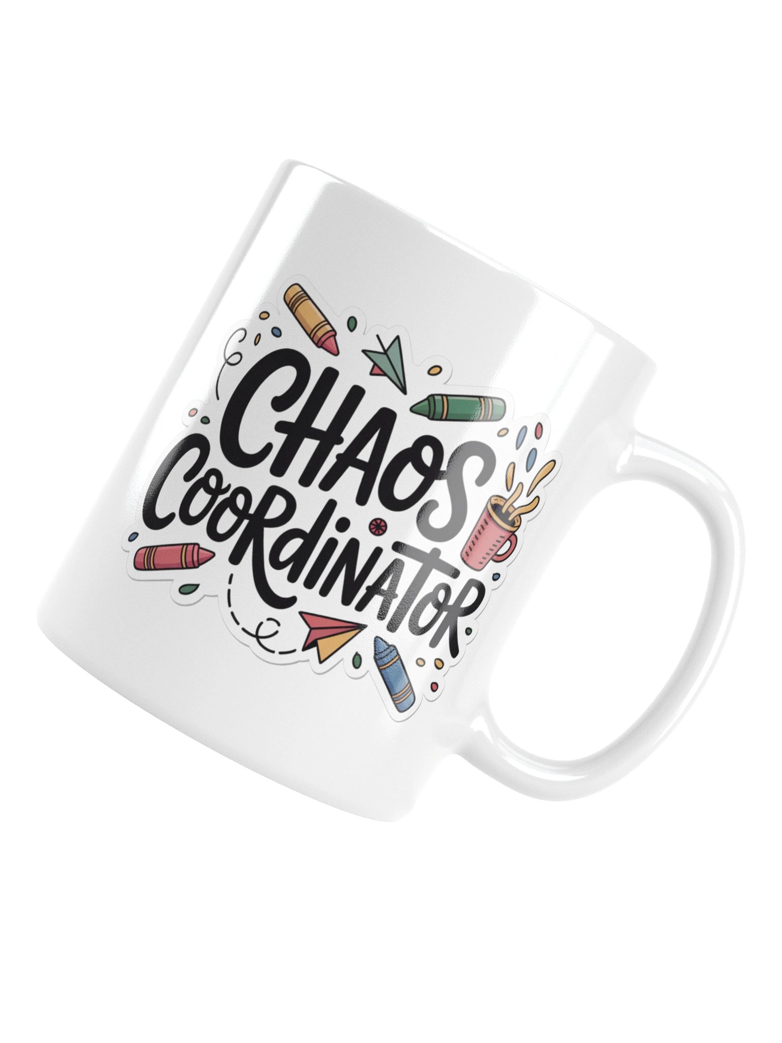 Chaos Coordinator Funny Teacher Coffee Mug – Classroom Humor product image (17)