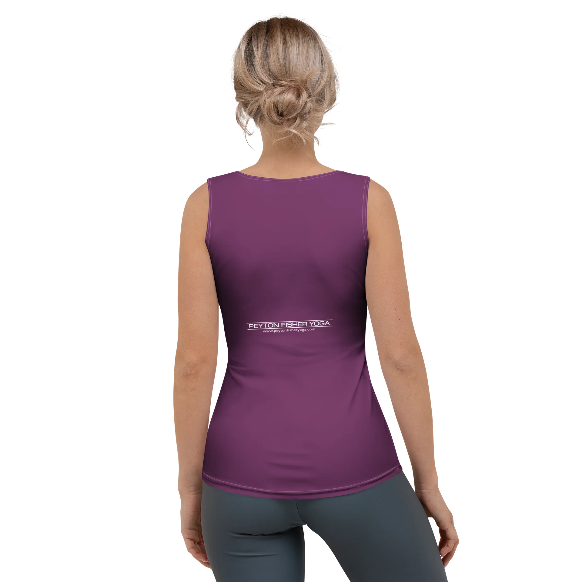 Clinical Racerback Performance Tank (Palatinate Purple) product image (2)