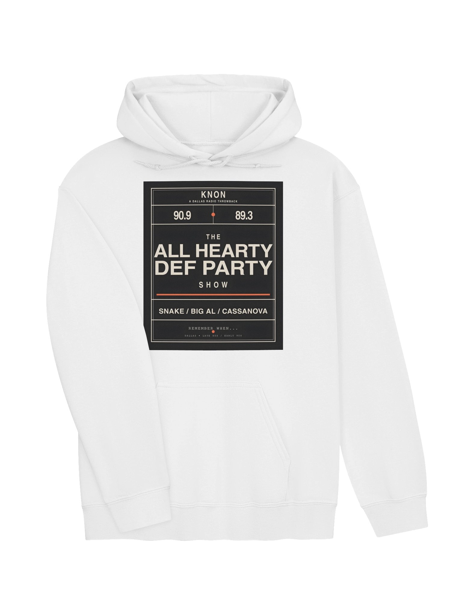KNON Dallas Radio Throwback Hoodie product image (39)