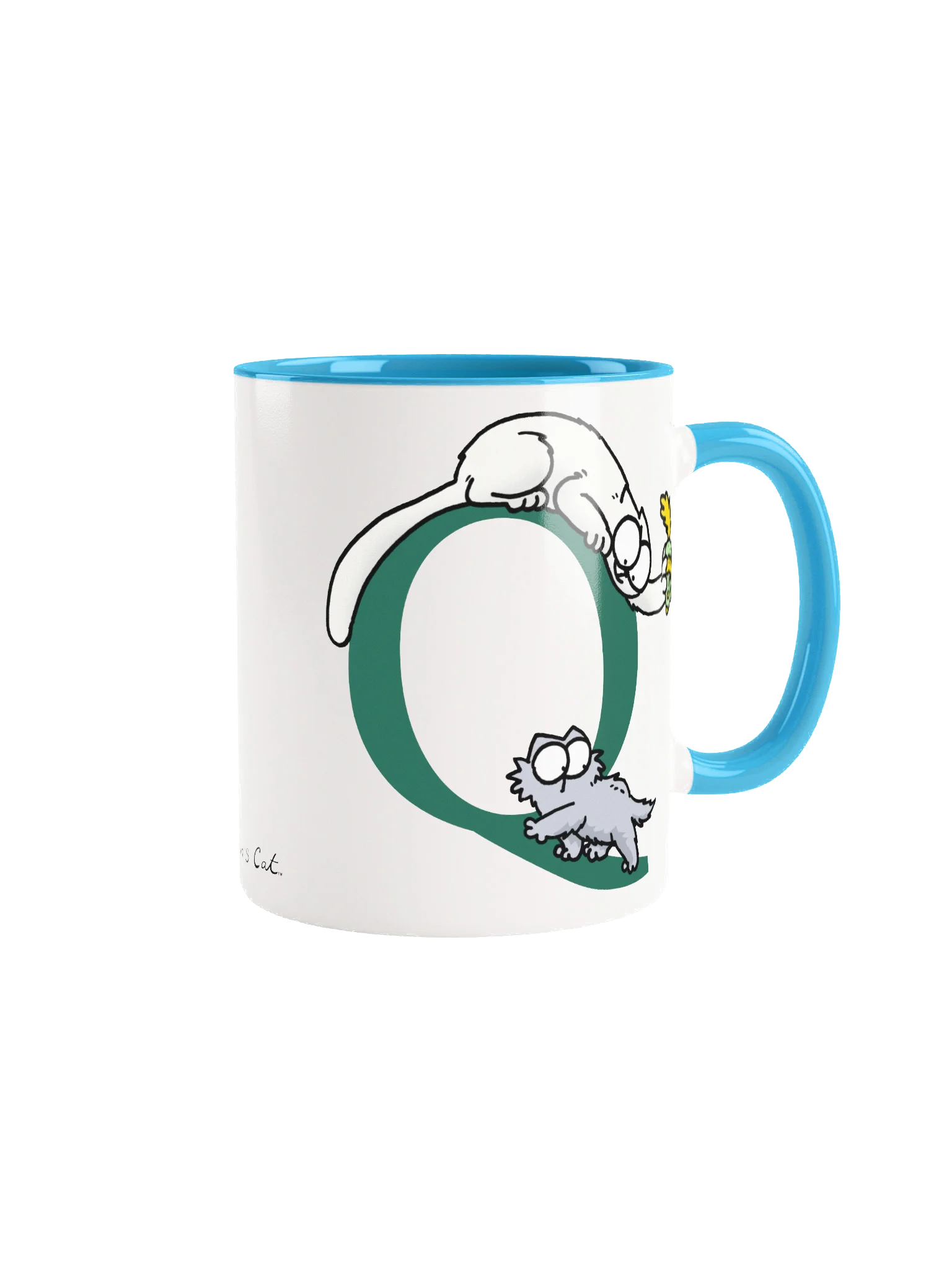 Cat Monogram Mug - Q product image (2)
