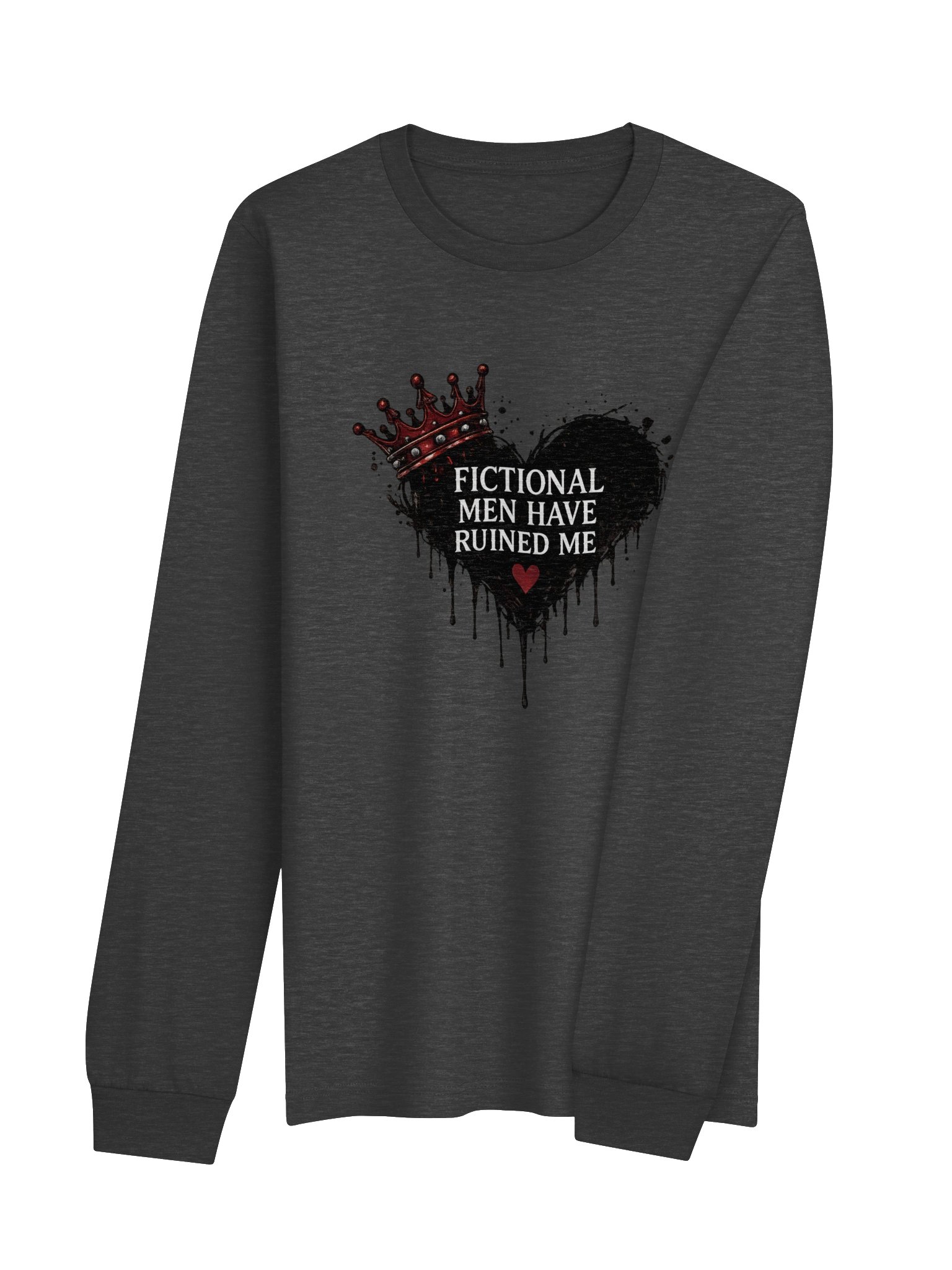 Fictional Men Have Ruined Me - Long Sleeve T-Shirt product image (4)